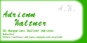 adrienn waltner business card